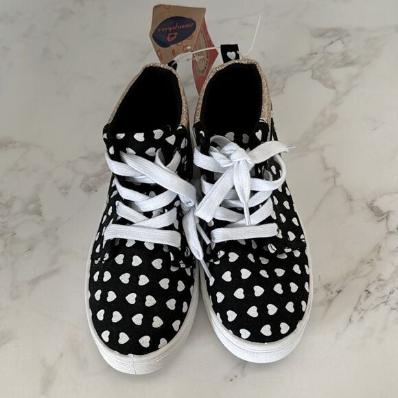 Oomphies  Black and Gold Sam Hi-Top NWT - Picture 2 of 4